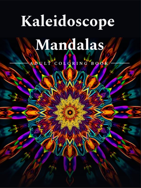 Kaleidoscope Mandalas cover