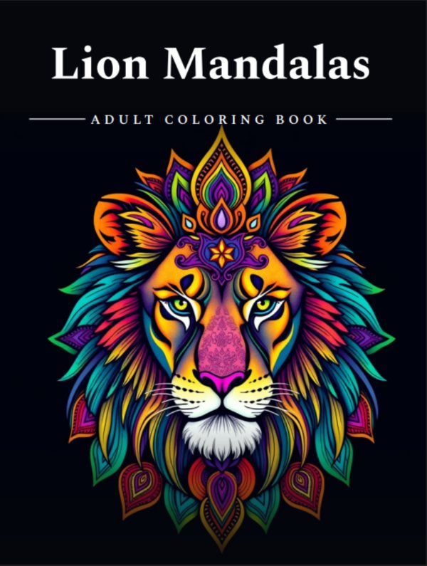 Lion Mandalas cover