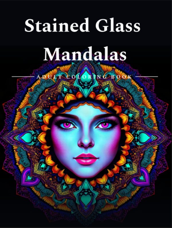 Stained Glass Mandalas cover