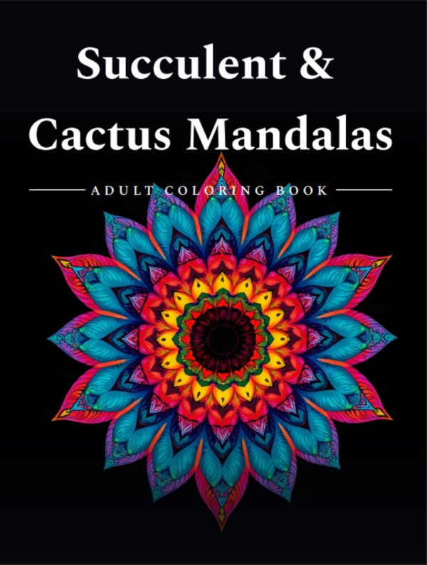 Succulent & Cactus Mandalas cover