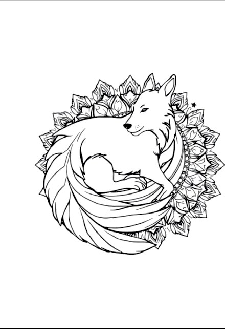 A design from Animal Mandalas
