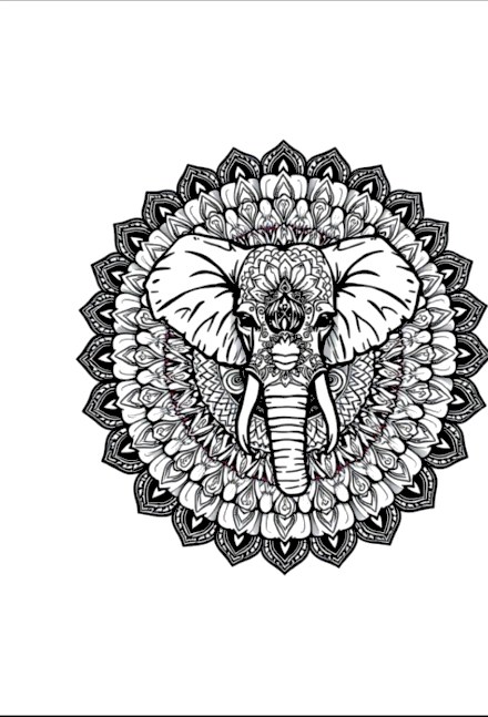 A design from Animal Mandalas