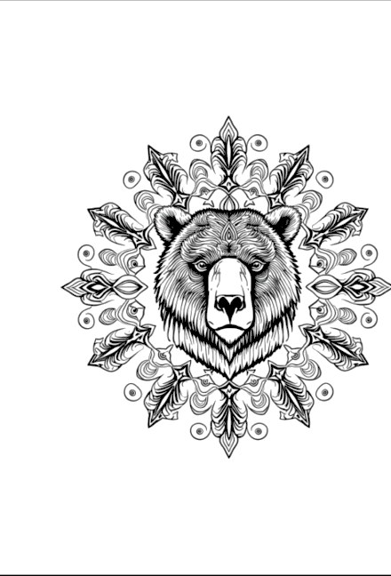 A design from Bear Mandalas