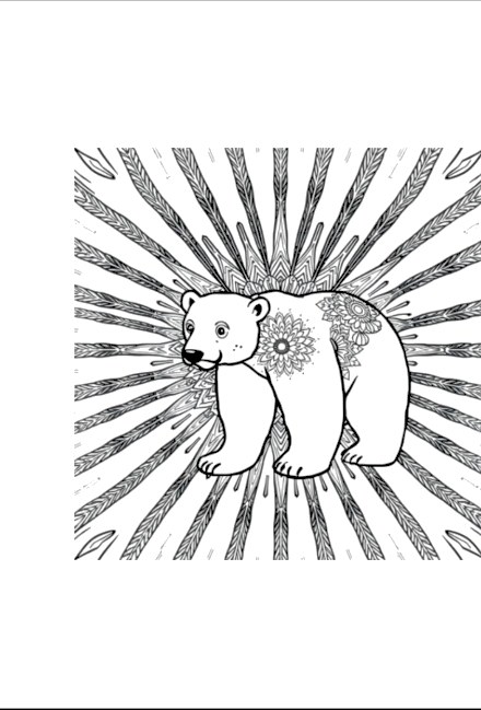 A design from Bear Mandalas