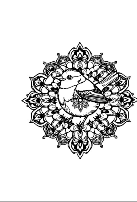 A design from Songbird Mandalas