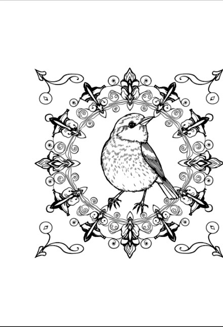 A design from Songbird Mandalas