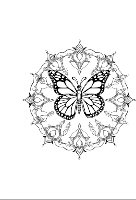 A design from Butterfly Mandalas