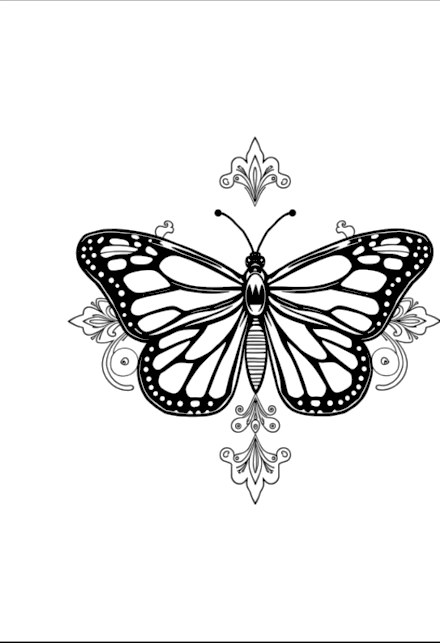 A design from Butterfly Mandalas