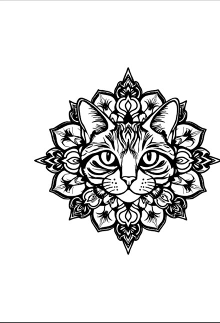 A design from Cat Mandalas