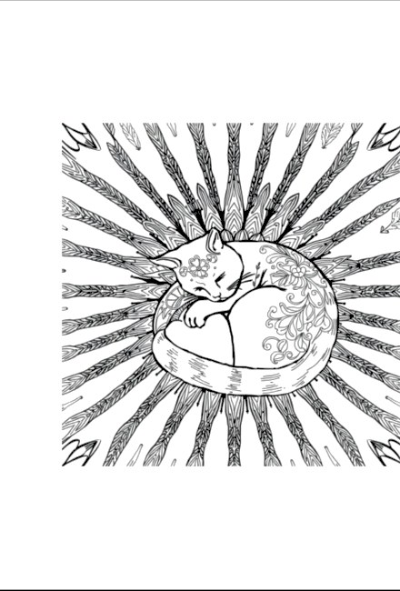 A design from Cat Mandalas