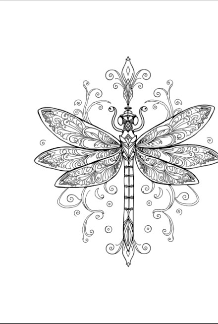 A design from Dragonfly Mandalas