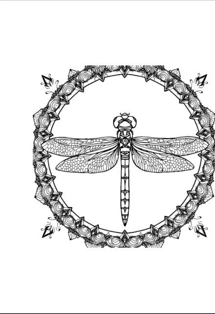 A design from Dragonfly Mandalas