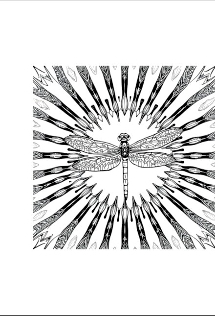 A design from Dragonfly Mandalas