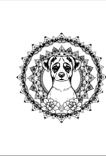 A design from Farm & Pet Animal Mandalas