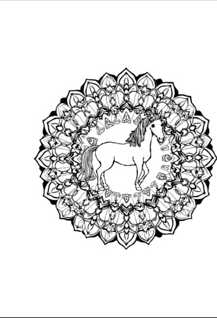 A design from Farm & Pet Animal Mandalas