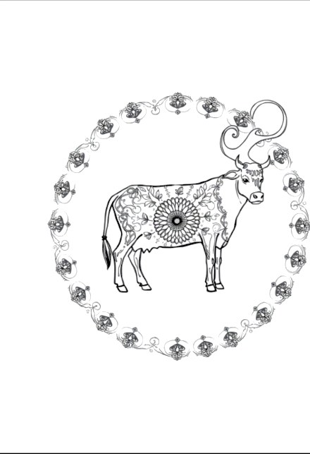 A design from Farm & Pet Animal Mandalas