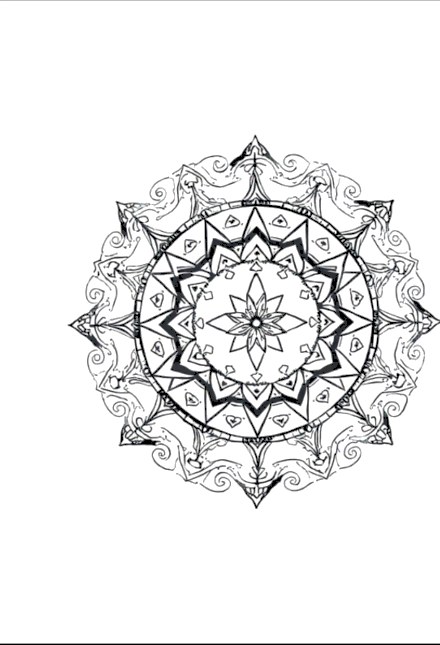 A design from Geometric Mandalas