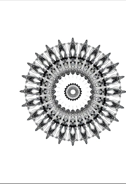 A design from Geometric Mandalas