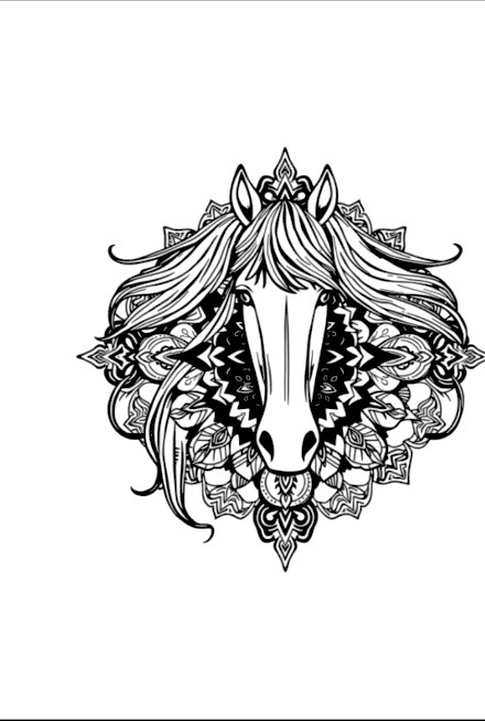 A design from Horse Mandalas