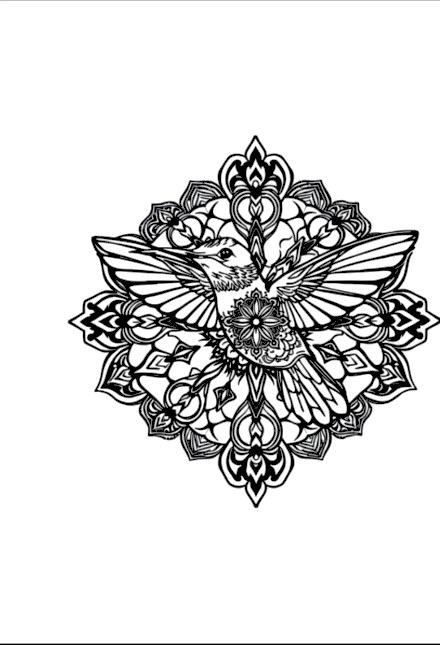 A design from Hummingbird Mandalas