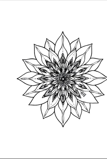 A design from Lotus Mandalas