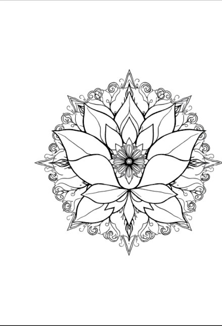 A design from Lotus Mandalas