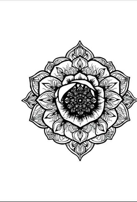 A design from Rose Mandalas