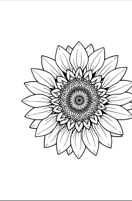 A design from Sunflower Mandalas