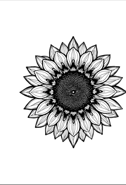 A design from Sunflower Mandalas