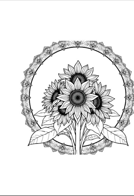 A design from Sunflower Mandalas